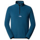 The North Face Ανδρική μακρυμάνικη μπλούζα Glacier 1/4 Zip Embroidered Logo Fleece